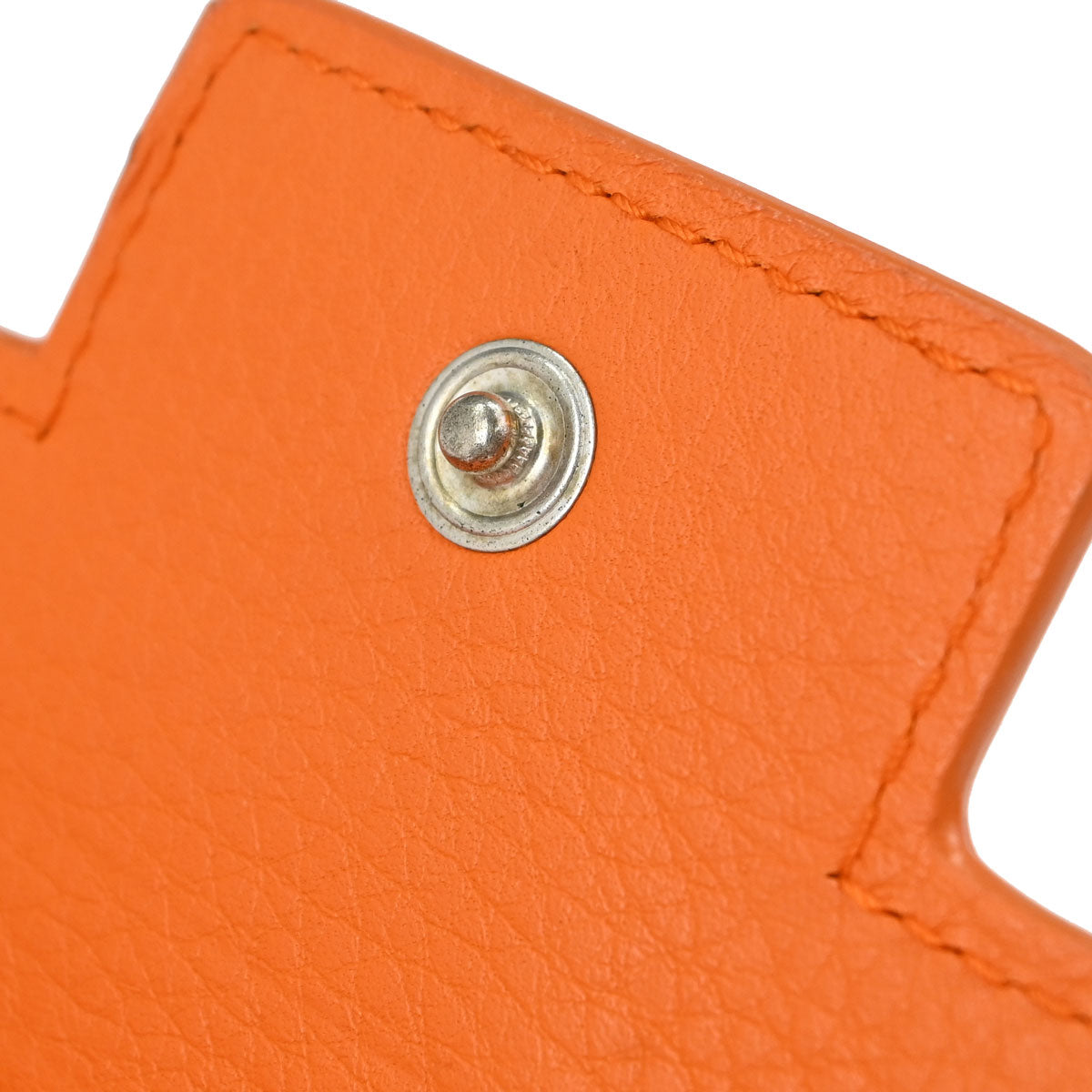 Christian Dior Key Case Beige Orange Trotter Small Good