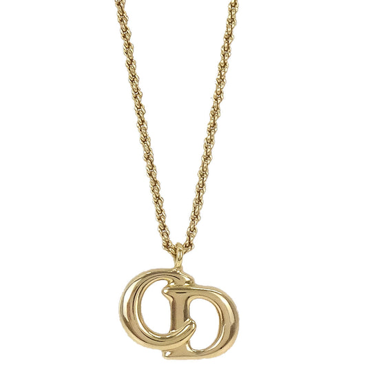Christian Dior Necklace Pendant Gold