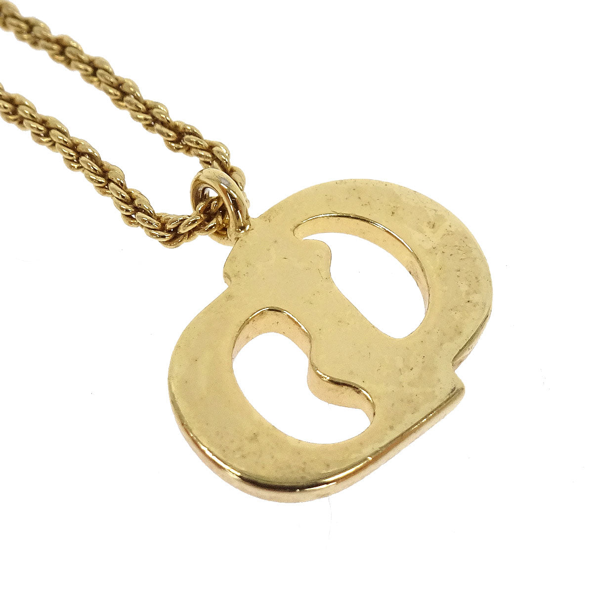 Christian Dior Necklace Pendant Gold