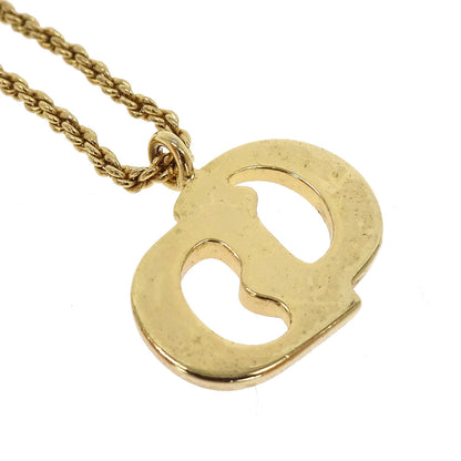 Christian Dior Necklace Pendant Gold