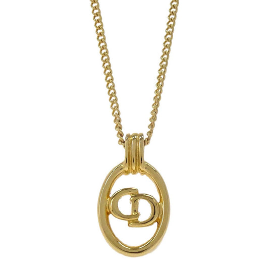 Christian Dior Necklace Pendant Gold