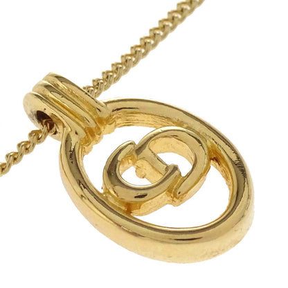 Christian Dior Necklace Pendant Gold