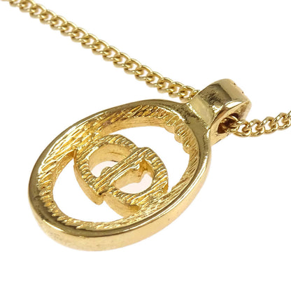 Christian Dior Necklace Pendant Gold