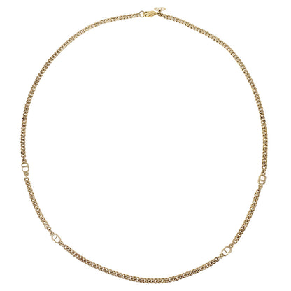 Christian Dior Chain Necklace Gold
