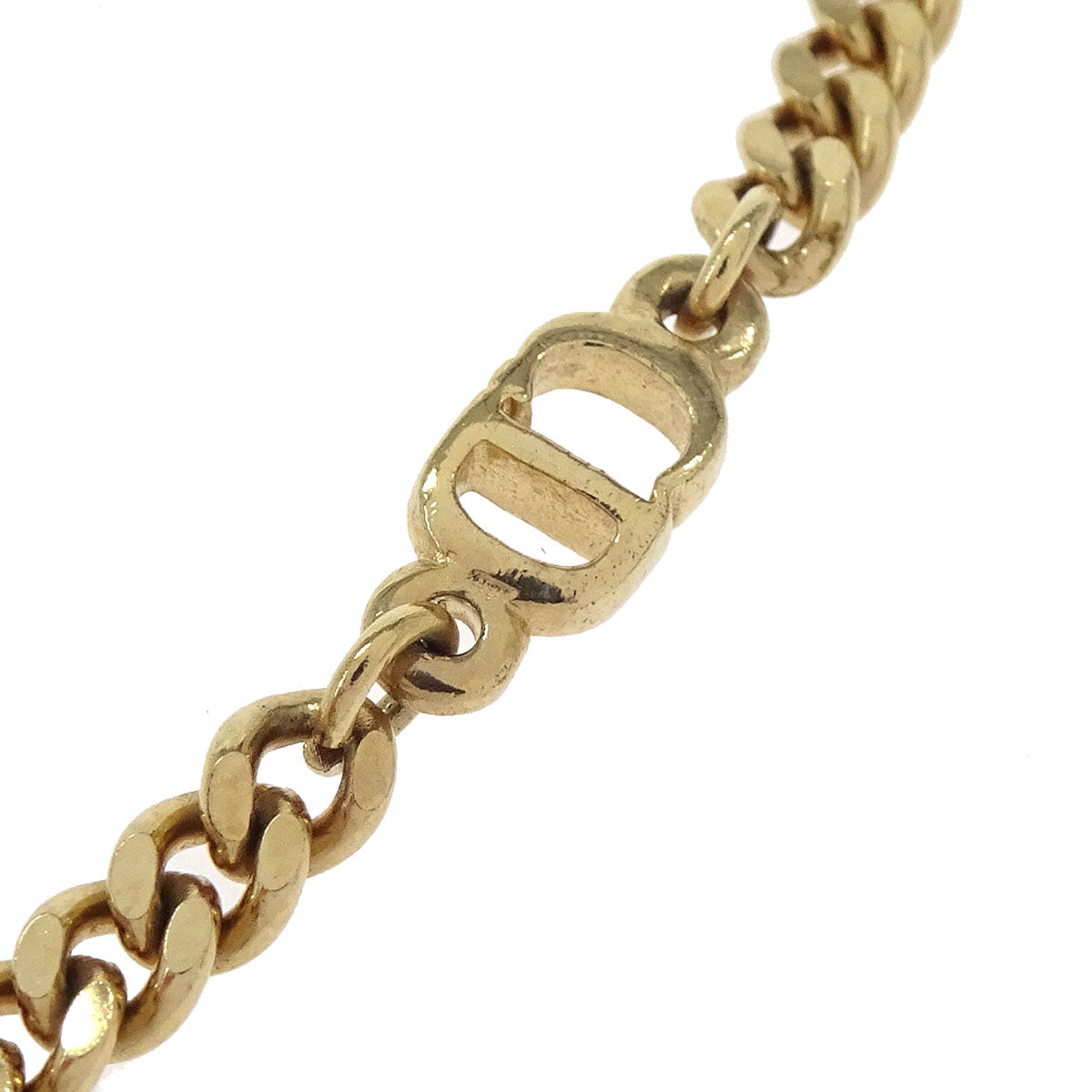Christian Dior Chain Necklace Gold