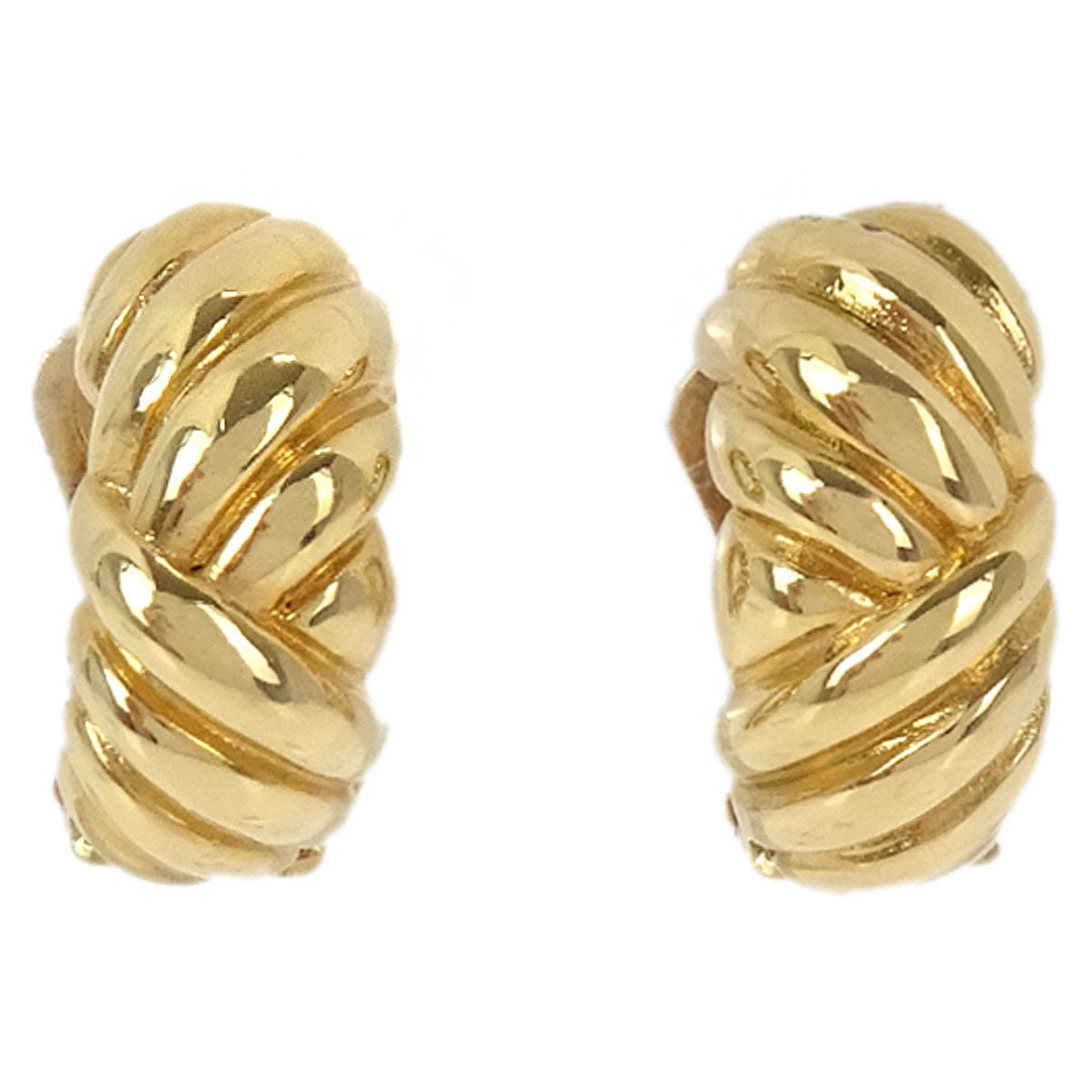Christian Dior Clip-On Earrings Gold