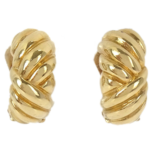 Christian Dior Clip-On Earrings Gold