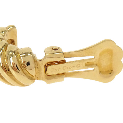 Christian Dior Clip-On Earrings Gold