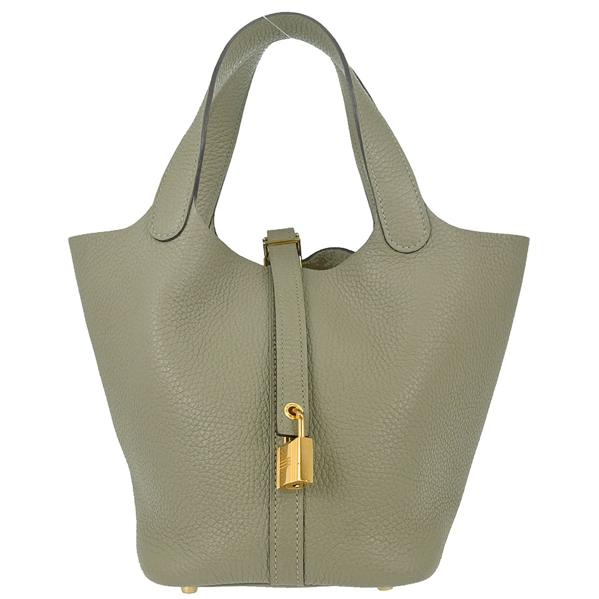 Hermes Sauge Taurillon Clemence Picotin Lock 18 PM Handbag