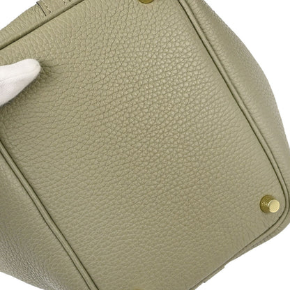 Hermes Sauge Taurillon Clemence Picotin Lock 18 PM Handbag