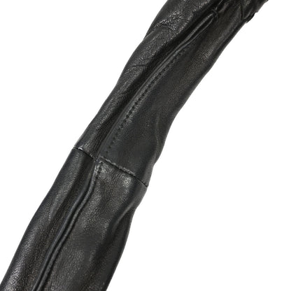 Bottega Veneta Black Lambskin Intrecciato Hobo Handbag