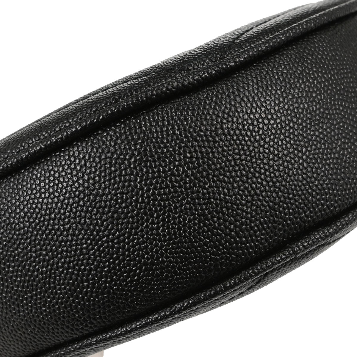 Saint Laurent Black Vinyle Round Camera Bag Shoulder Bag