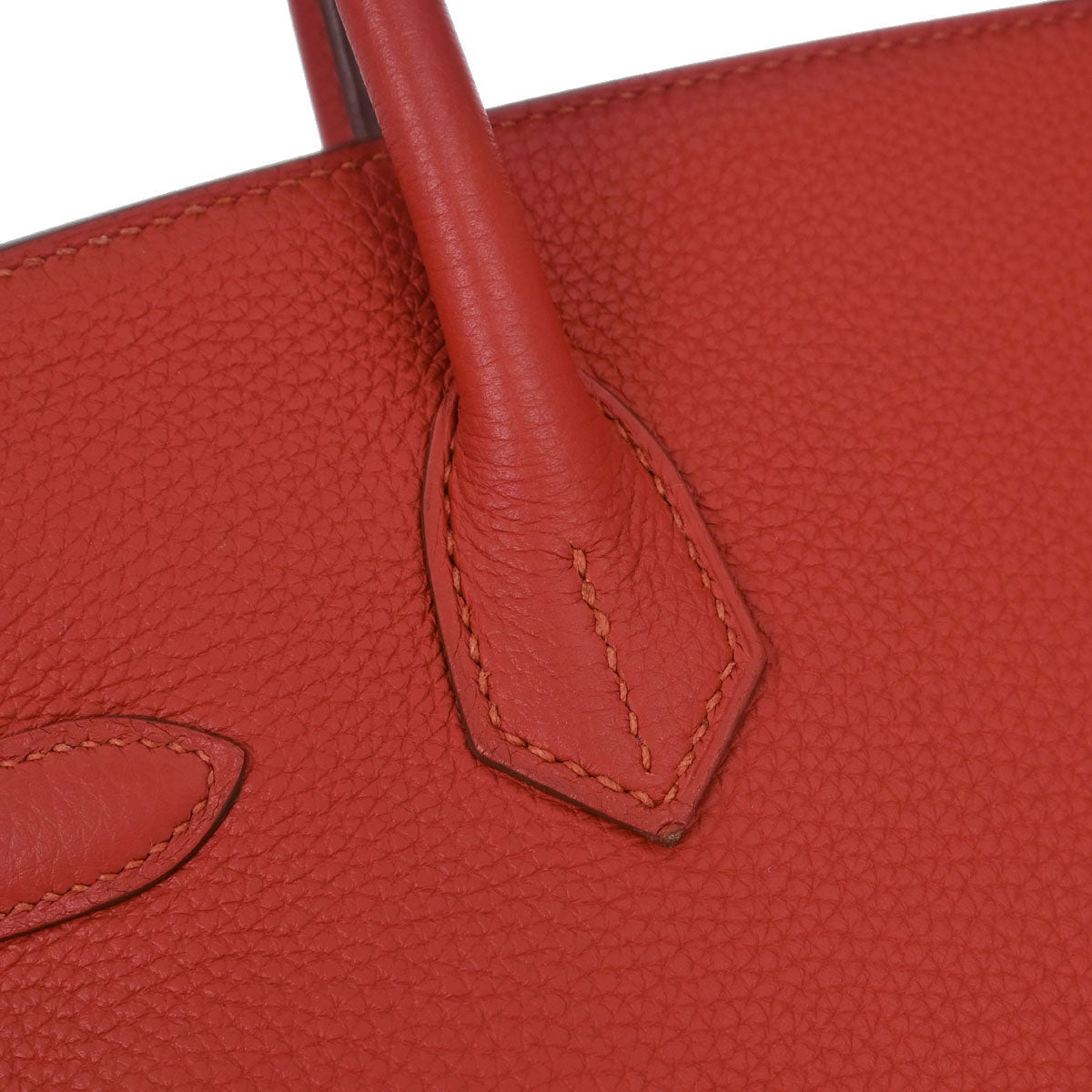 Hermes Rouge Pivoine Togo Birkin 30 Handbag