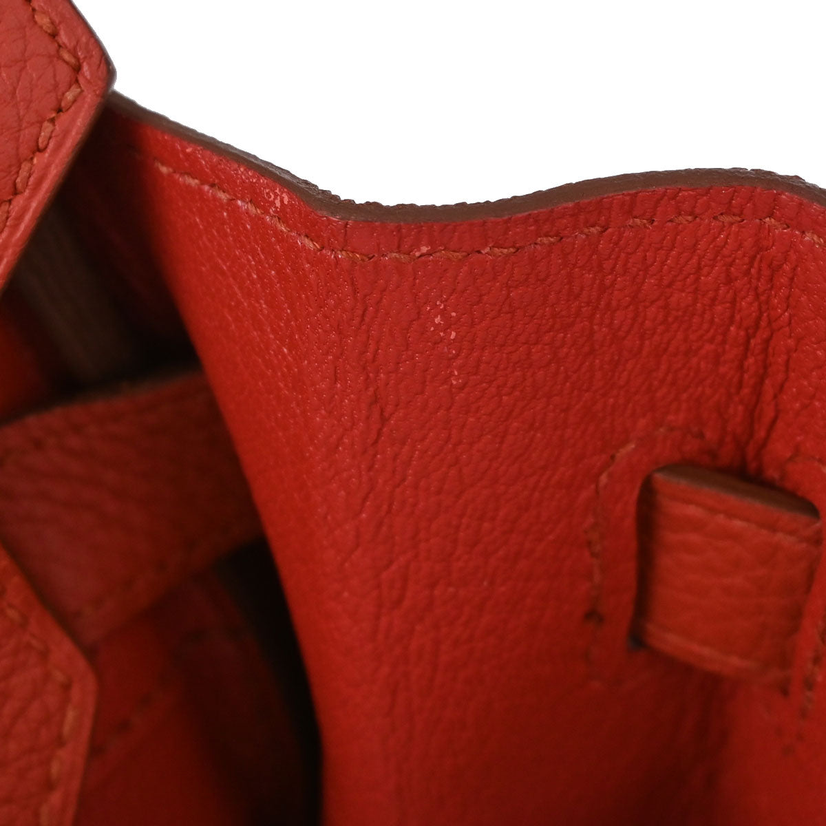 Hermes Rouge Pivoine Togo Birkin 30 Handbag