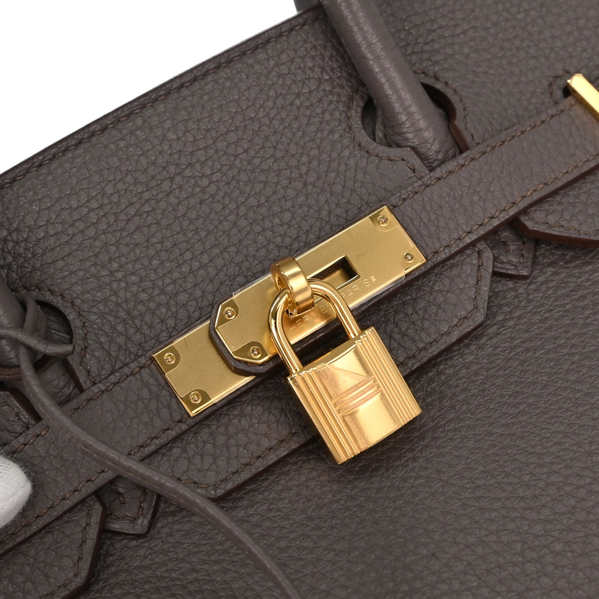 Hermes Etain Togo Birkin 30 Handbag