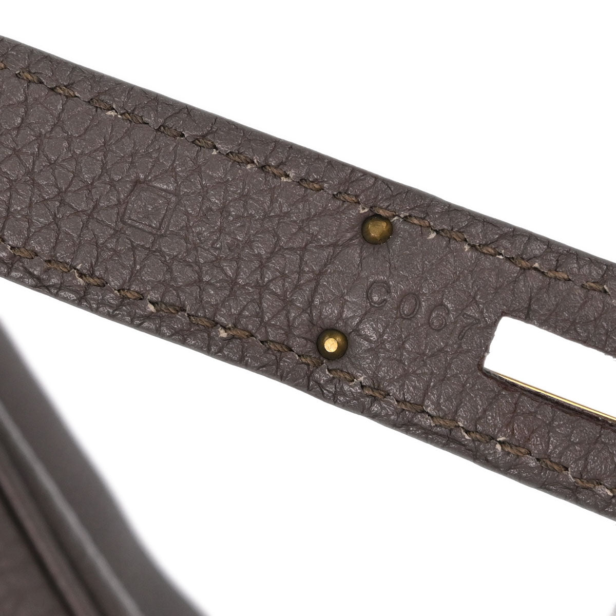 Hermes Etain Togo Birkin 30 Handbag