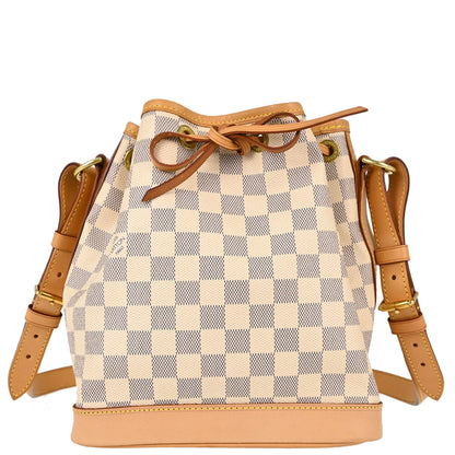 Louis Vuitton Damier Azur Noe BB Bucket Shoulder Bag N41220