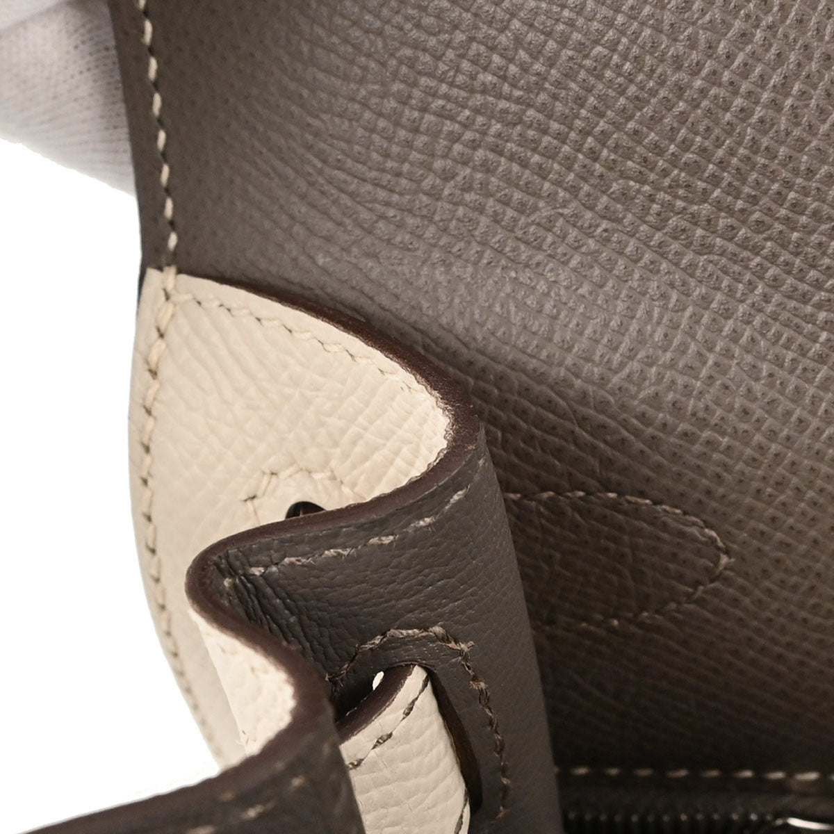 Hermes Gris Asphalt Epsom Kelly 28 Sellier 2way Shoulder Handbag