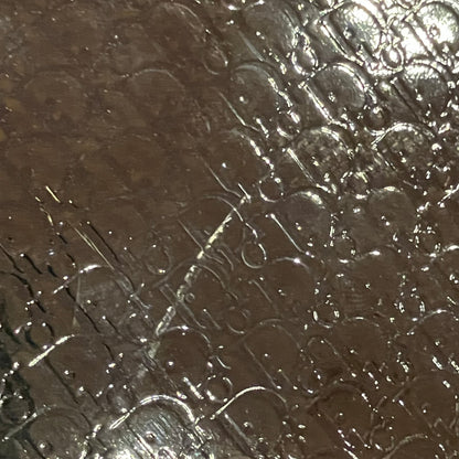 Christian Dior Black Patent Leather Trotter Malice Handbag