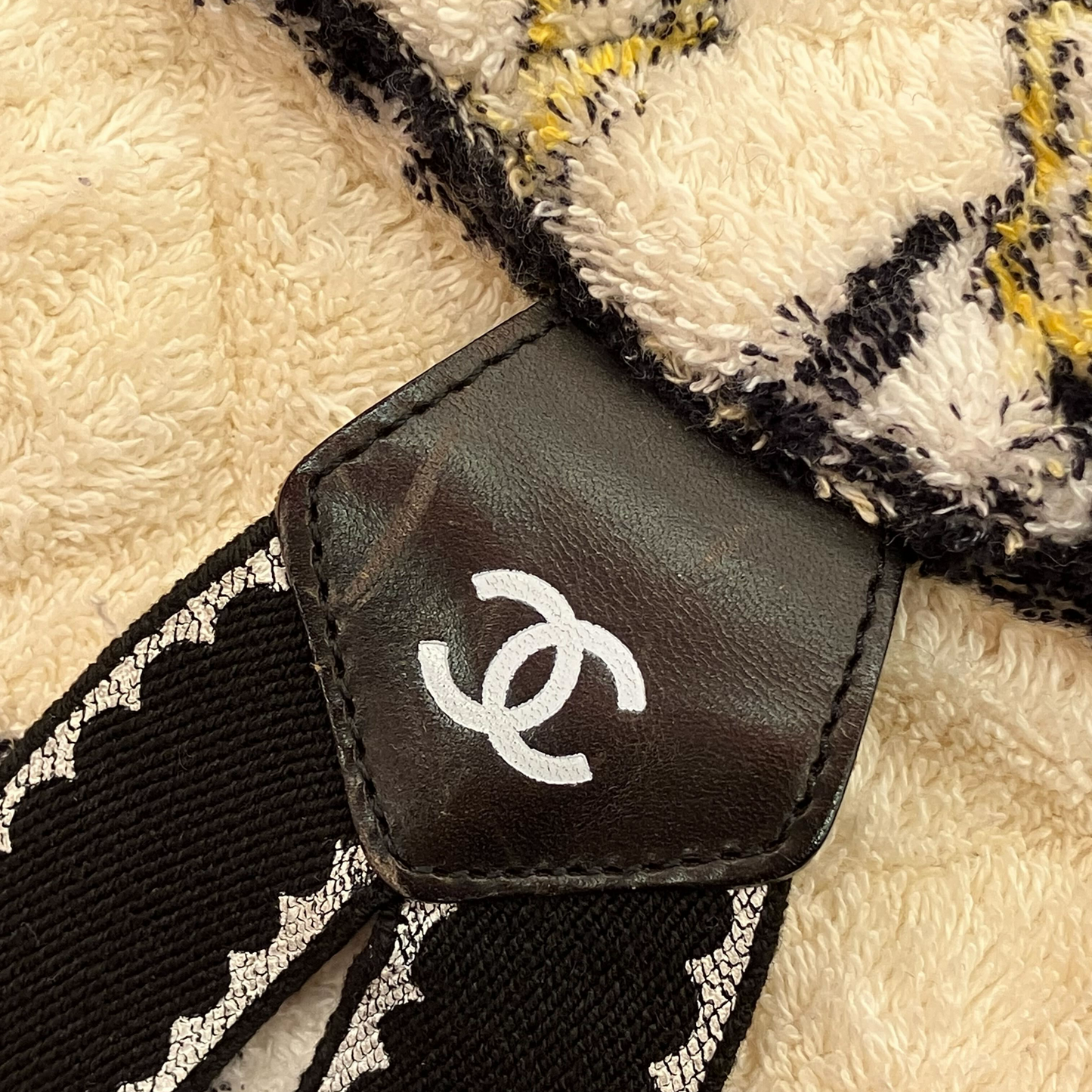 CHANEL 1994 Backpack Terry Cloth