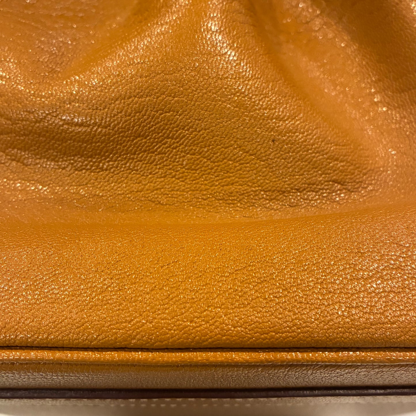 Hermes Beige Chevre Coromandel Birkin 40 Handbag