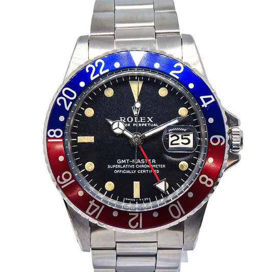 Rolex GMT Master Ref.1675 40mm Self-winding Watch SS