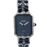 Chanel Premiere Watch Silver Black #S