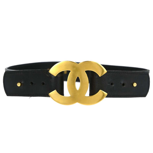 Chanel Black Belt #65/26 96A Small Good