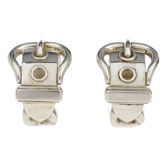 Hermes Boucle Sellier Earrings Clip-On SV925