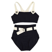 Chanel Swimwear Swimsuit Black #38
