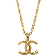 Chanel Mini CC Gold Chain Pendant Necklace 376/1982