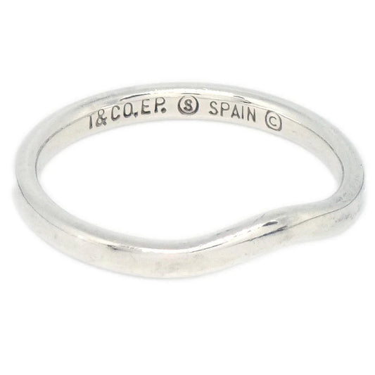 Tiffany & Co. Curved Band Ring SV925 #52 #12