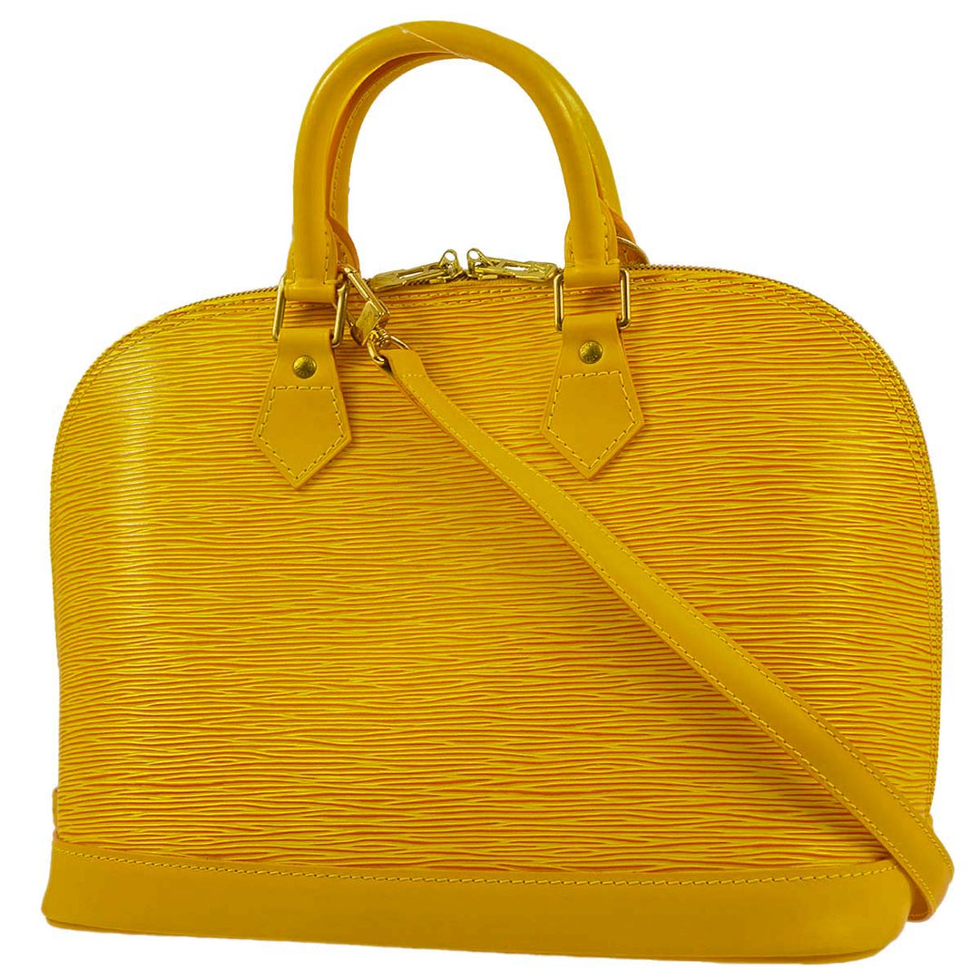 Louis Vuitton 1996 Yellow Alma Epi M52149 – AMORE Vintage Tokyo