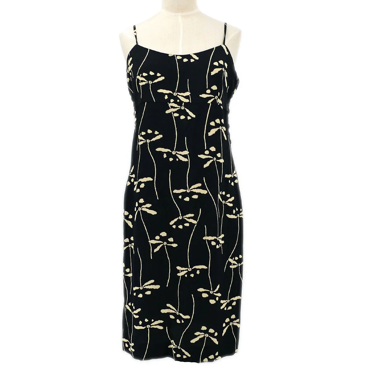 Chanel 1998 floral print dress #42