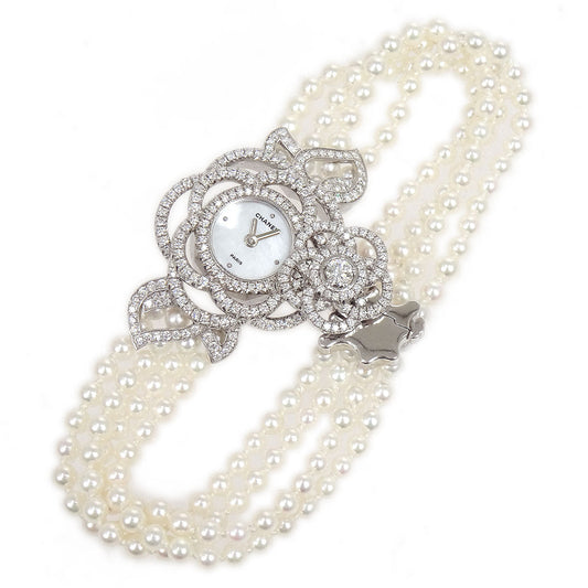 Chanel * 2010s Camelia Watch 18KWG