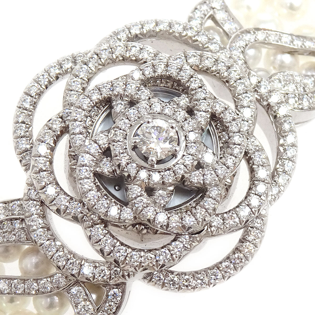 Chanel * 2010s Camelia Watch 18KWG