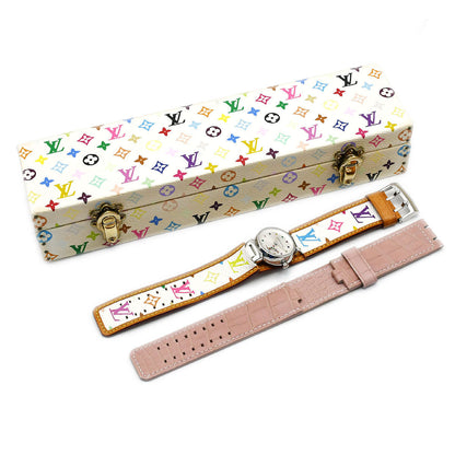 Louis Vuitton × Takashi Murakami Tambour Love Monogram Ref. Q12130