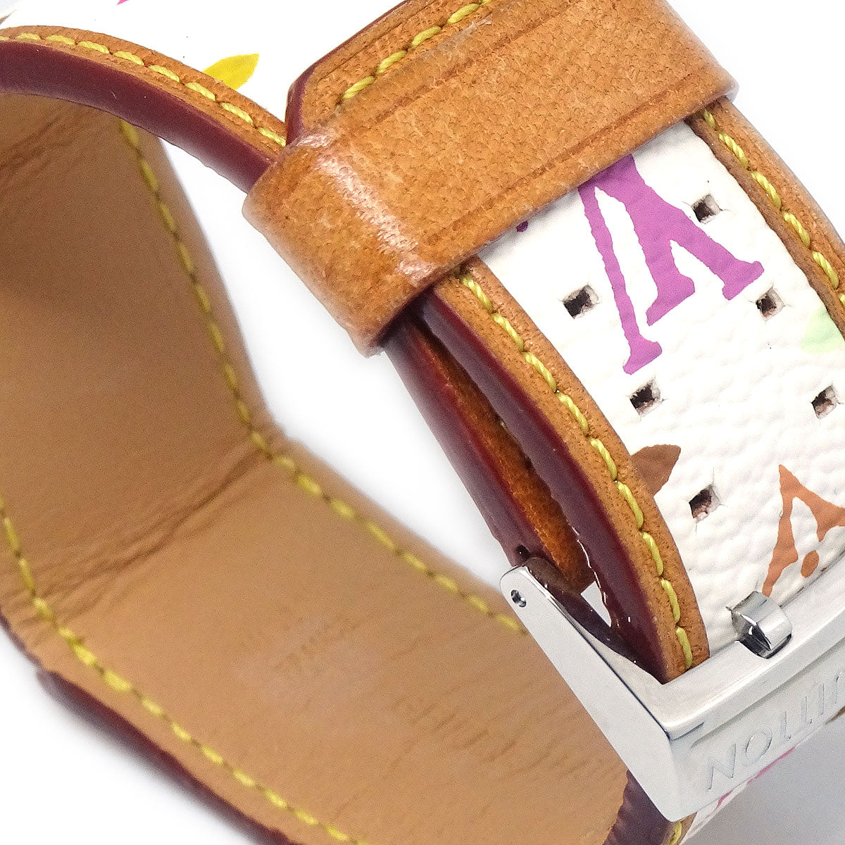 Louis Vuitton × Takashi Murakami Tambour Love Monogram Ref. Q12130