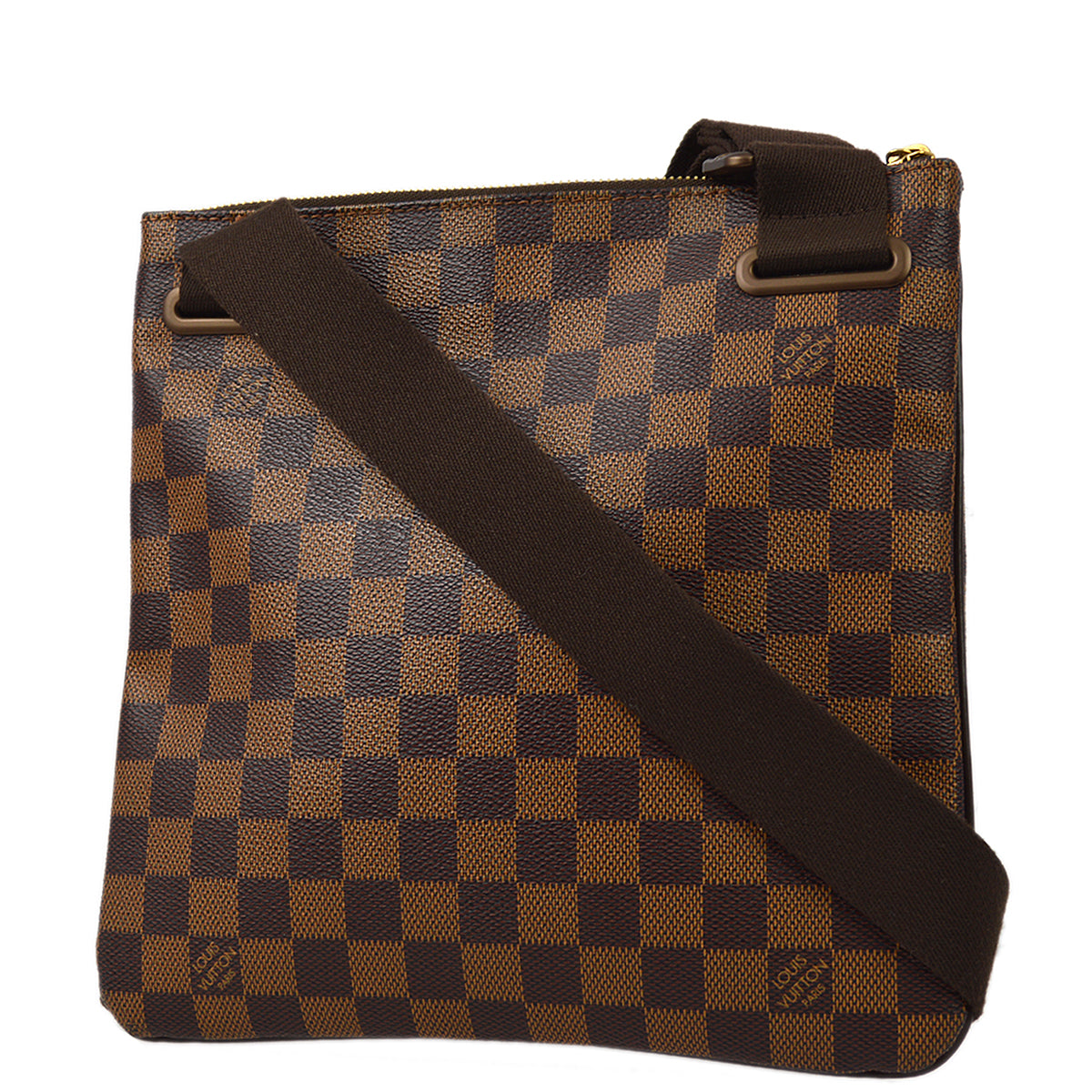 Louis Vuitton 2010 Damier Pochette Plat Brooklyn N41100