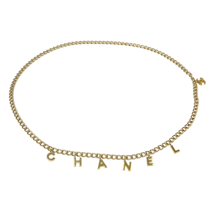 Chanel Chain Belt Gold 02A Small Good