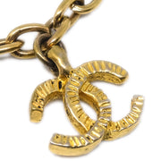 Chanel Charm Gold Chain Pendant Necklace