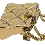 Chanel Bag Brooch Pin Gold 02P