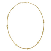 Celine Gold Chain Pendant Necklace