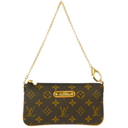 Louis Vuitton 2008 Monogram Pochette Milla MM Handbag M60094