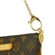 Louis Vuitton 2008 Monogram Pochette Milla MM Handbag M60094