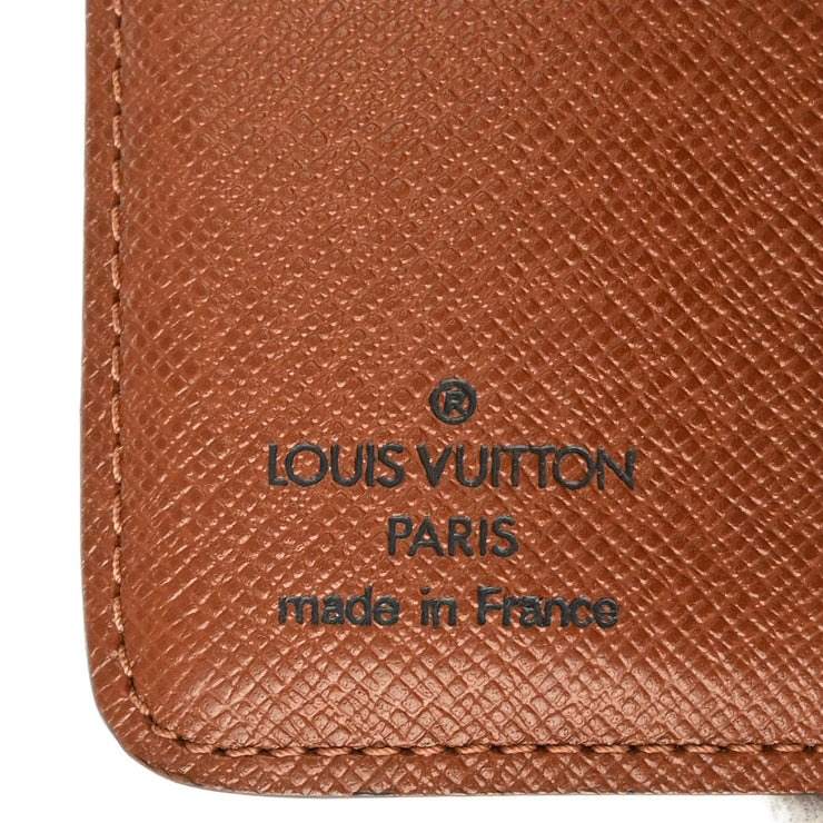 Louis Vuitton 2003 Monogram Compact Zip Wallet M61667