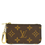 Louis Vuitton 2004 Monogram Pochette Cles Coin Purse Wallet M62650