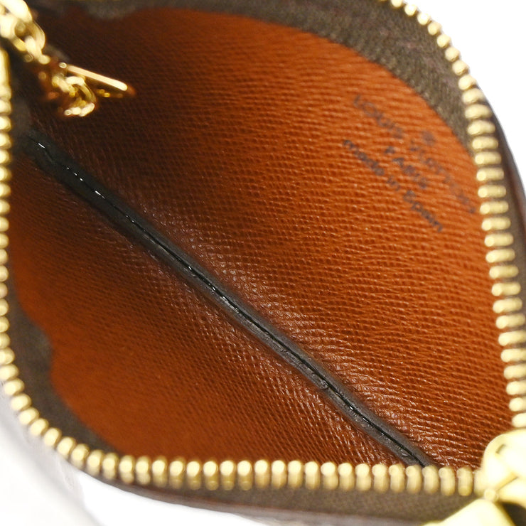 Louis Vuitton 2004 Monogram Pochette Cles Coin Purse Wallet M62650