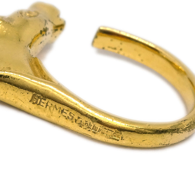 Hermes Horse Ring Gold #53 #13