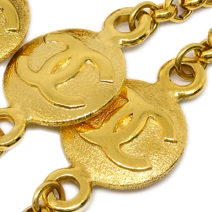 Chanel Medallion Gold Chain Necklace 29